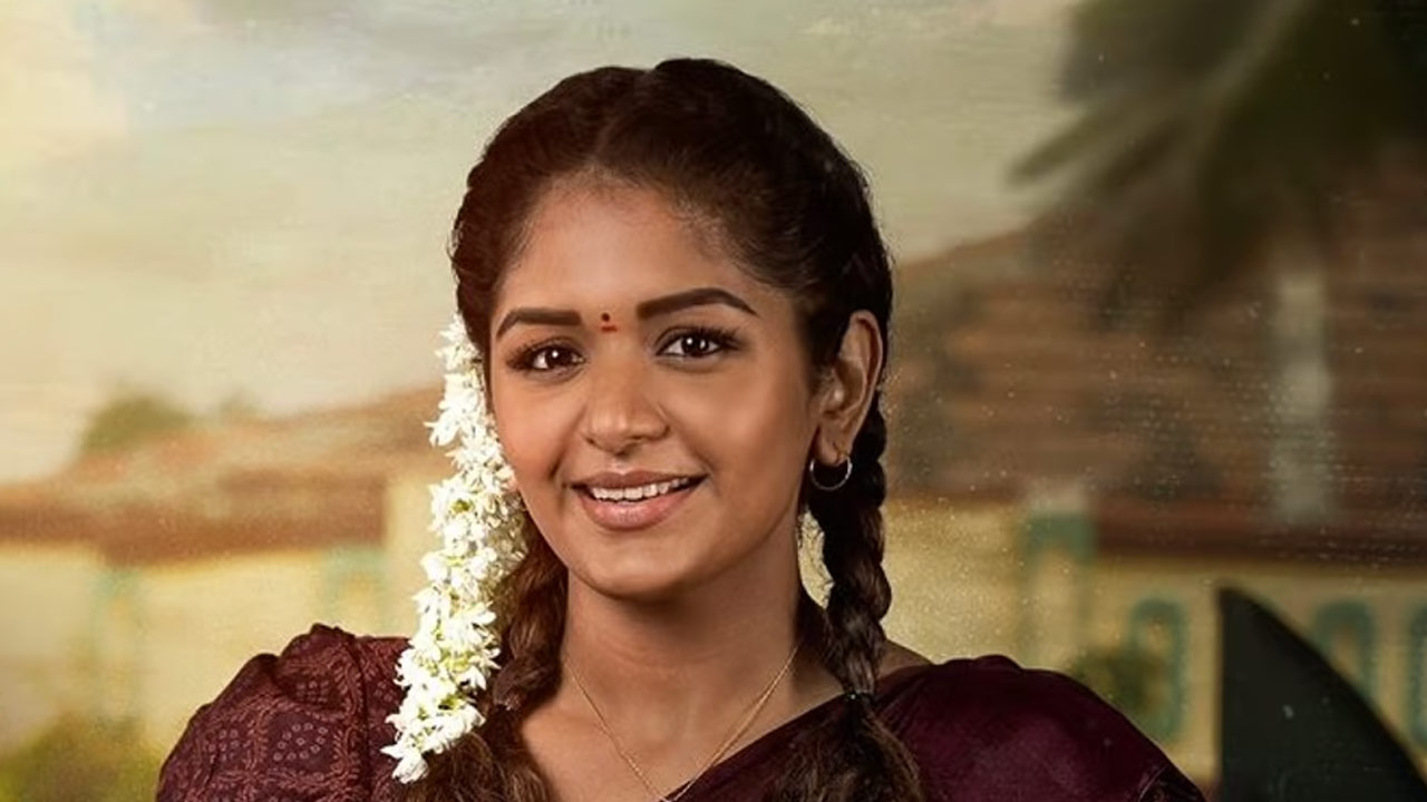 Aditi Shankar First Look Released From Bhairavam Movie