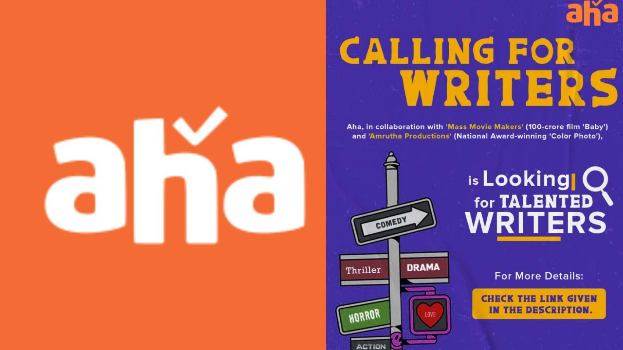 Aha OTT Invites Young Writers To Showcase Their Talent