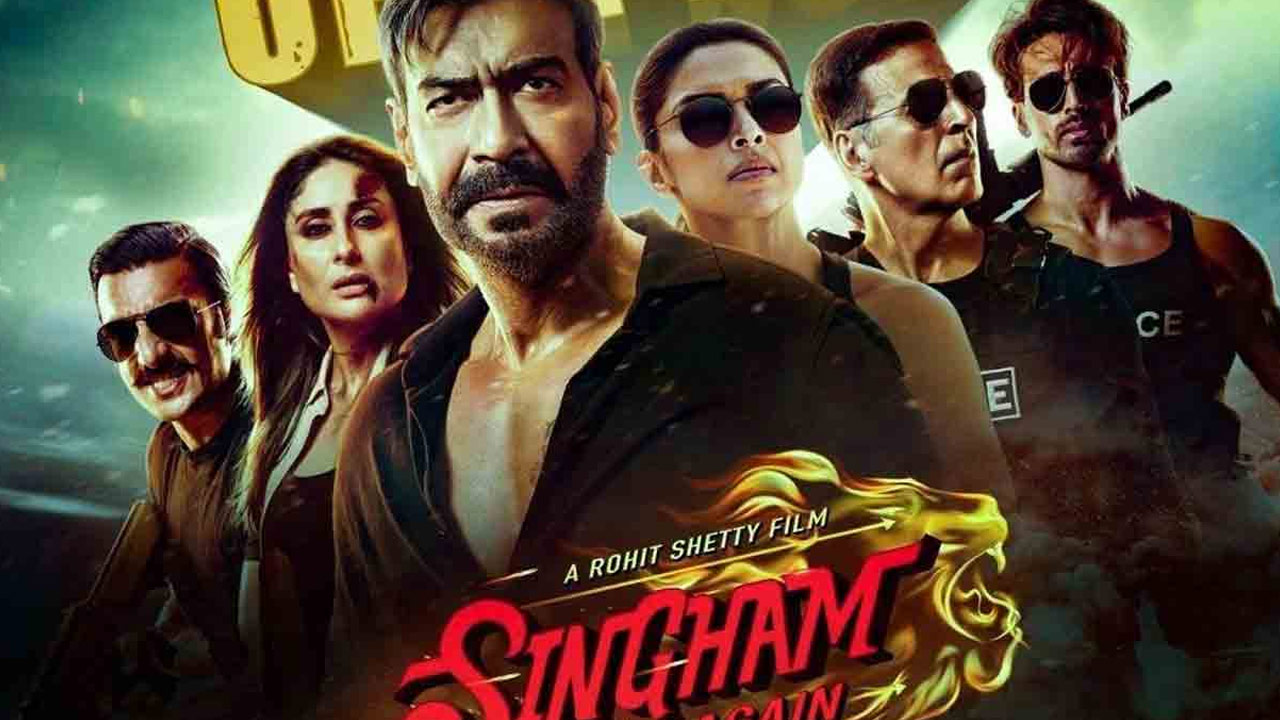 Ajay Devgn's Singham Again Movie Streaming on Amazon Prime Ajay Devgn's Singham Again Movie Streaming on Amazon Prime