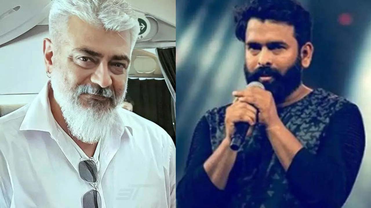 Ajith's Humble Apology to Santhosh Narayanan at the Airport