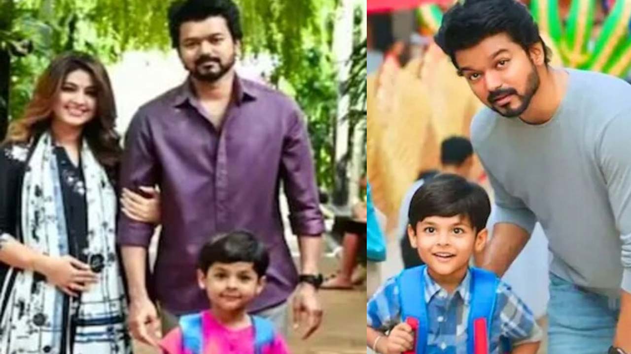 Akhilan Shines as Thalapathy Vijay's On-Screen Son in GOAT Akhilan Shines as Thalapathy Vijay's On-Screen Son in GOAT
