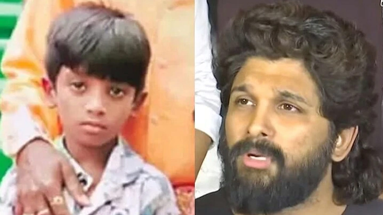 Allu Arjun Sets Up Rs. 2 Crore Trust for Sritej's Medical Treatment and Future