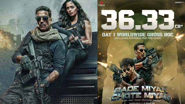 Bade Miyan Chote Miyan Box Office World Wide Collections Day 1 Bade Miyan Chote Miyan Box Office World Wide Collections Day 1