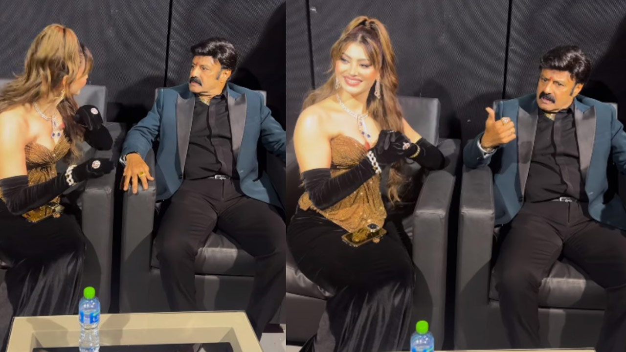 Balakrishna and Urvashi Rautela to Heat Up the Screen with Item Song in 'Daku Maharaj