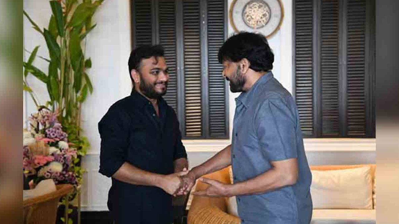 Chiranjeevi Teams Up with Dasara Director Srikanth Odela for Exciting New Project Chiranjeevi Teams Up with Dasara Director Srikanth Odela for Exciting New Project