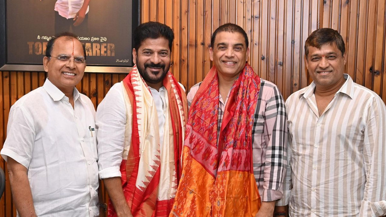 Dil Raju Sworn in as Chairman of Telangana Film Development Corporation (TFDC) Dil Raju Sworn in as Chairman of Telangana Film Development Corporation (TFDC)