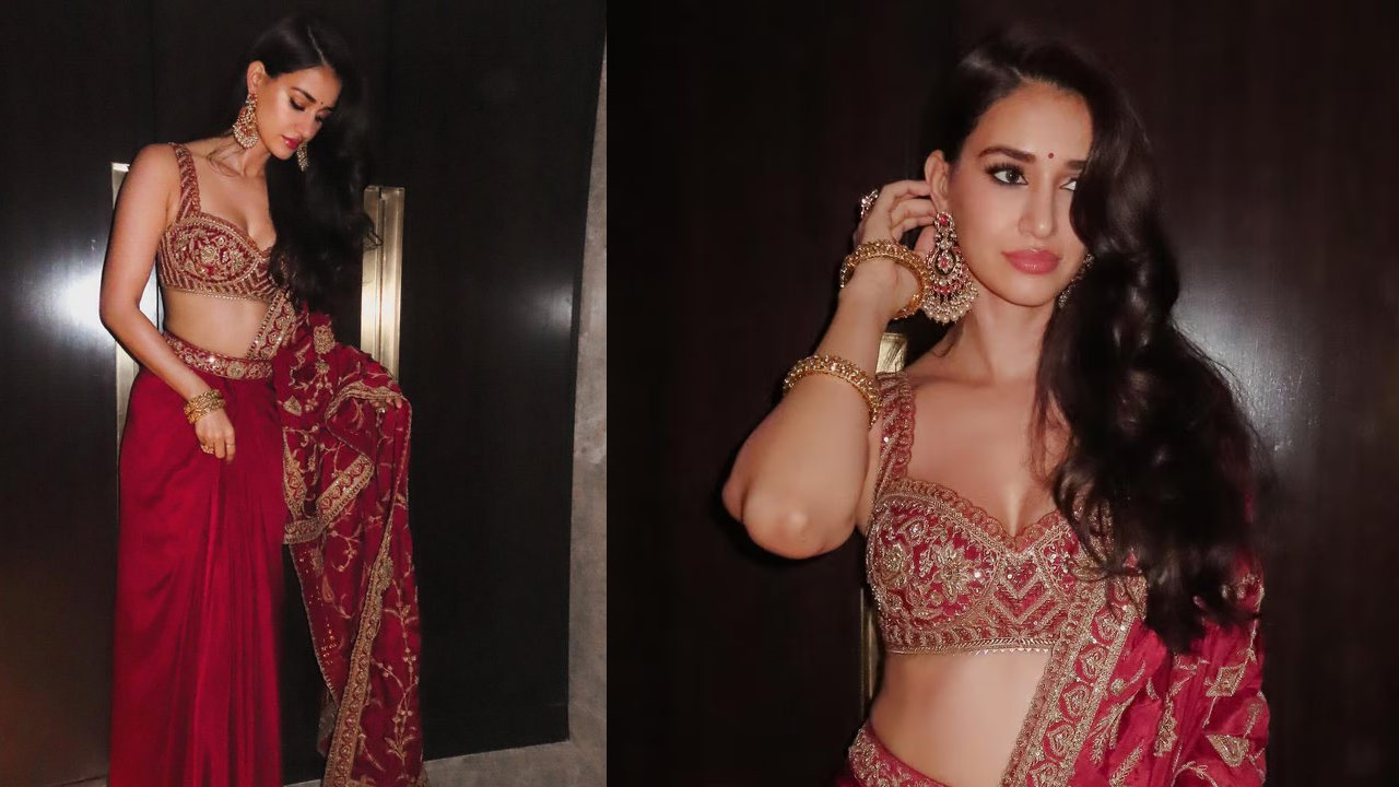 Disha Patani's Stunning Showcase in a Gagra Choli