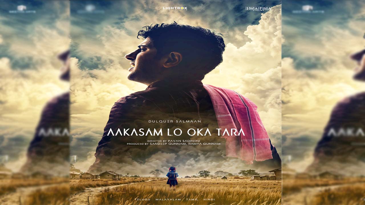  Dulquer Salmaan Announces New Telugu Film 'Akasamlo Oka Tara'