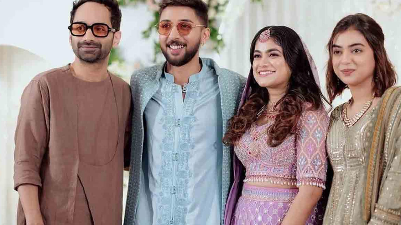 Fahadh Faasil Steals the Spotlight at Brother-in-Law's Wedding Fahadh Faasil Steals the Spotlight at Brother-in-Law's Wedding