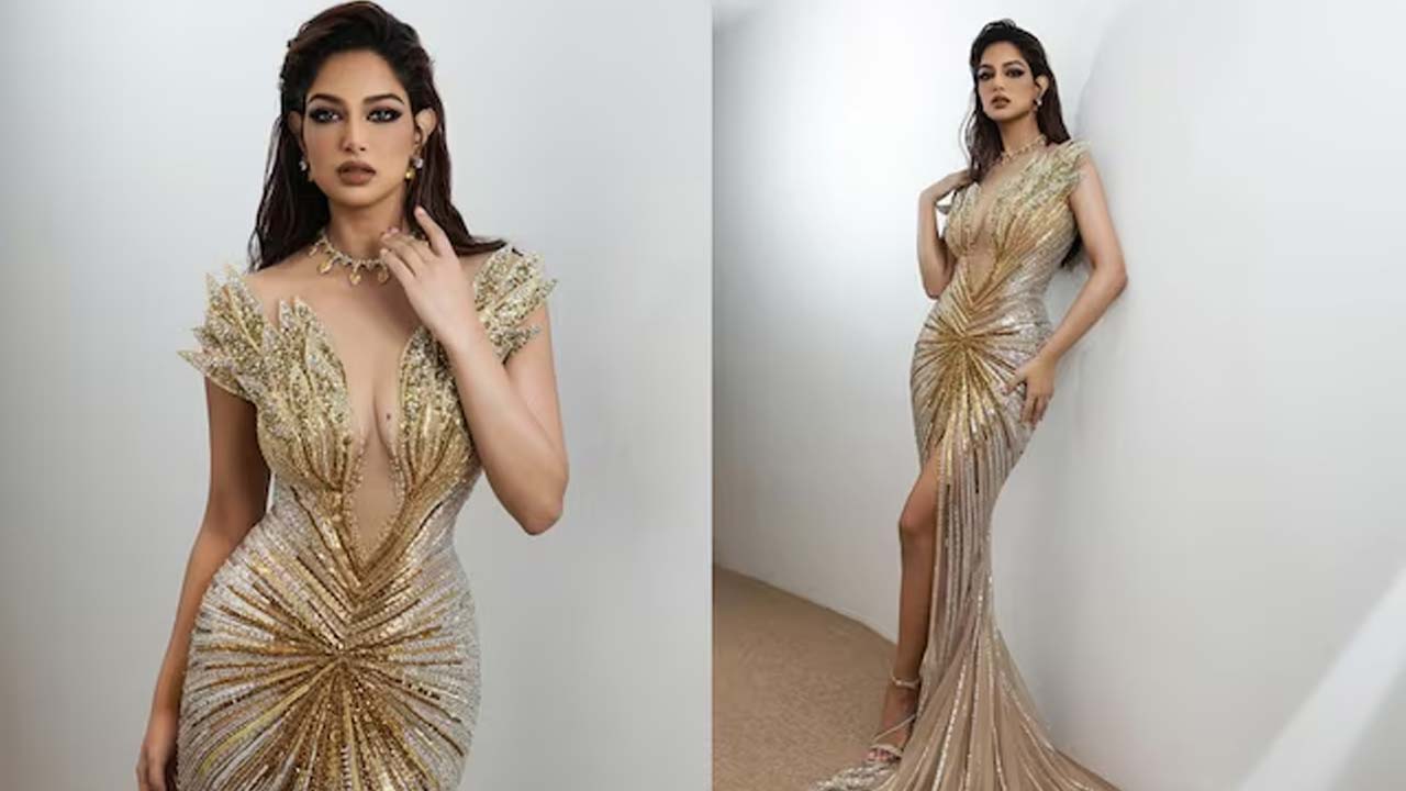 Harnaaz Sandhu Shines at Miss Cosmo 2024