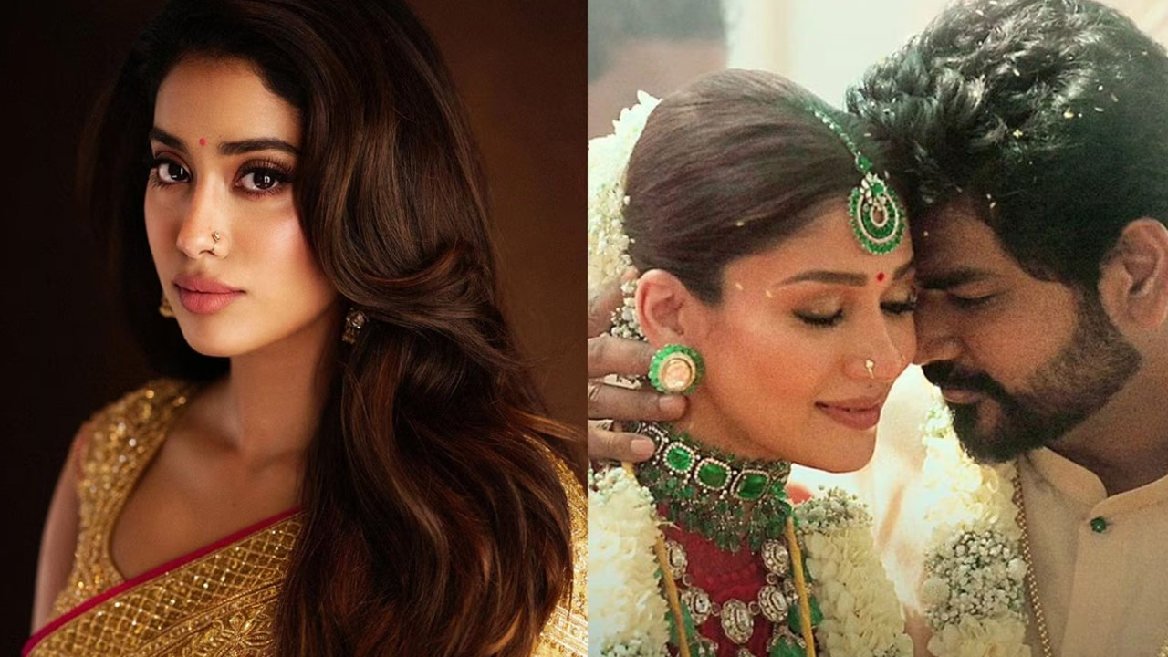 Janhvi Kapoor Supports Nayanthara Amid Netflix Documentary Controversy Janhvi Kapoor Supports Nayanthara Amid Netflix Documentary Controversy