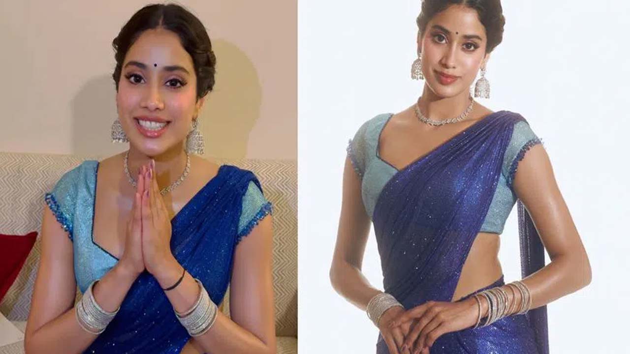 Janhvi Kapoor can't wait to come back to sets of Jr NTRs Devara Janhvi Kapoor can't wait to come back to sets of Jr NTRs Devara