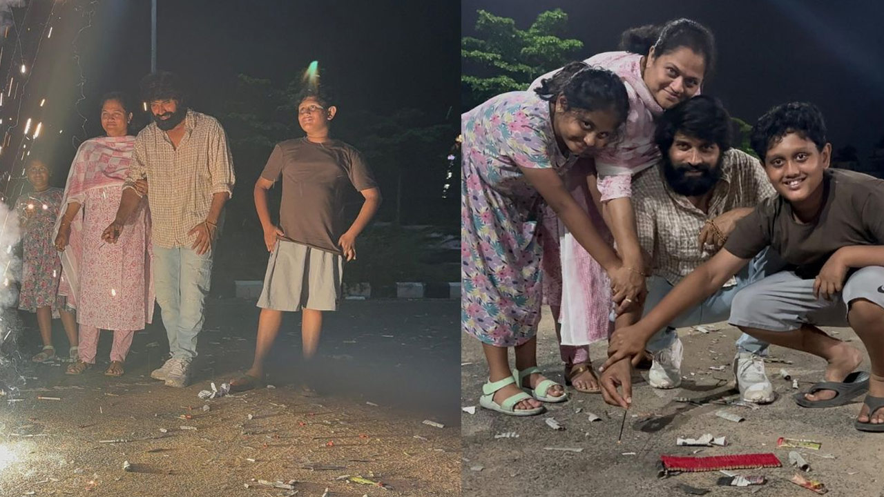 Jani Master Celebrates Diwali with Family After Bail Release
