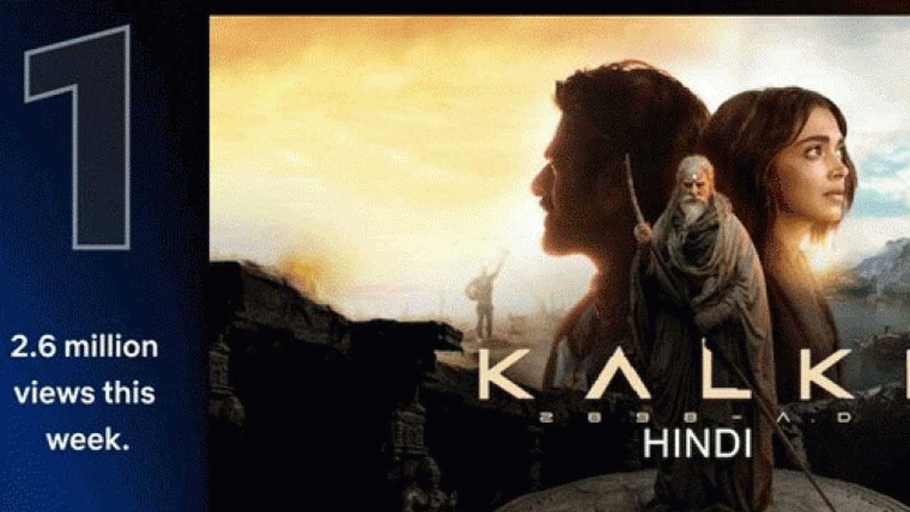 Kalki 2898 AD' Hindi Version Trending on Netflix: A Major Sci-Fi Hit Debuts Digitally Kalki 2898 AD' Hindi Version Trending on Netflix: A Major Sci-Fi Hit Debuts Digitally