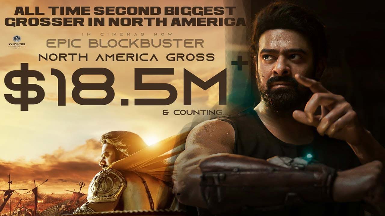 Prabhas Kalki 2898 AD Tops North America Box Office in 2024 Prabhas Kalki 2898 AD Tops North America Box Office in 2024