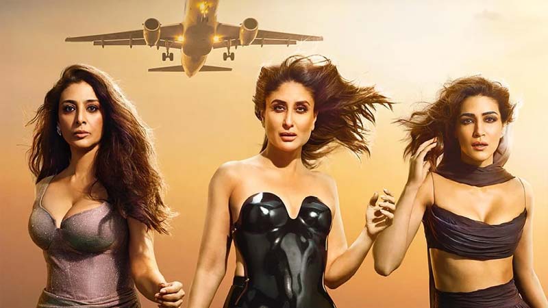 Kareena shared BTS pictures from the sets of Upcoming Movie 'Crew'