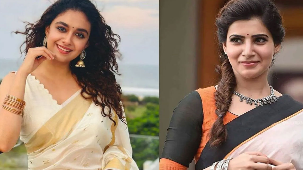 Keerthy Suresh Thanks Samantha Ruth Prabhu For Recommending Her For Baby John