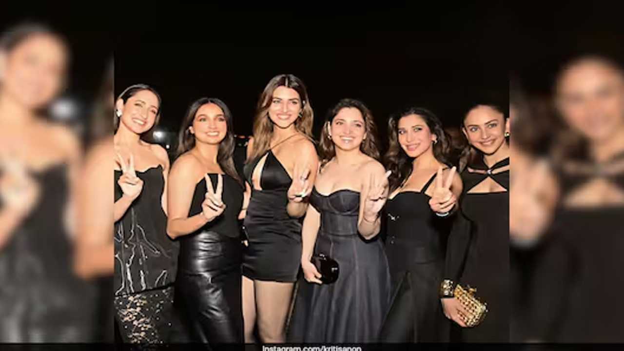 Kriti Sanon Celebrates Do Patti Success with Rakul Preet Singh and Tamannaah at Special Party