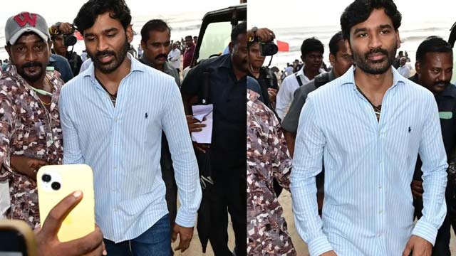 Dhanush's difficulties in the dump yard for ten hours: Dhanush's difficulties in the dump yard for ten hours: