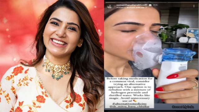 Actress Samantha's Controversial Health Tip Ignites Doctor's Ire