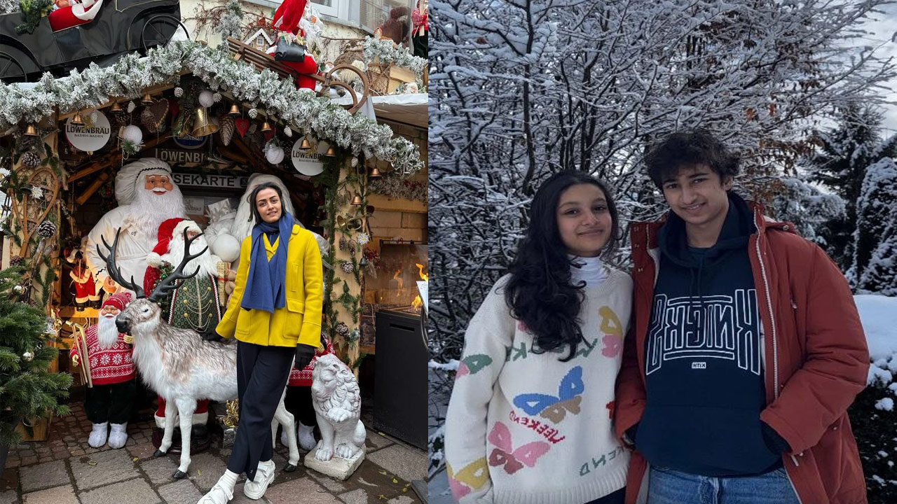 Mahesh Babu Family: Vacation Photos from the Mountains of Germany