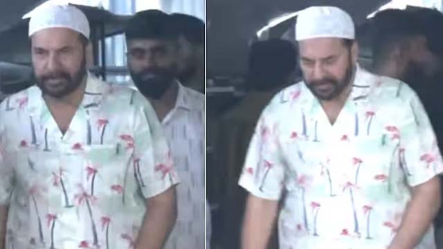 Mammootty Joins Bakrid Celebrations At Salafi Juma Masjid In Kochi Mammootty Joins Bakrid Celebrations At Salafi Juma Masjid In Kochi