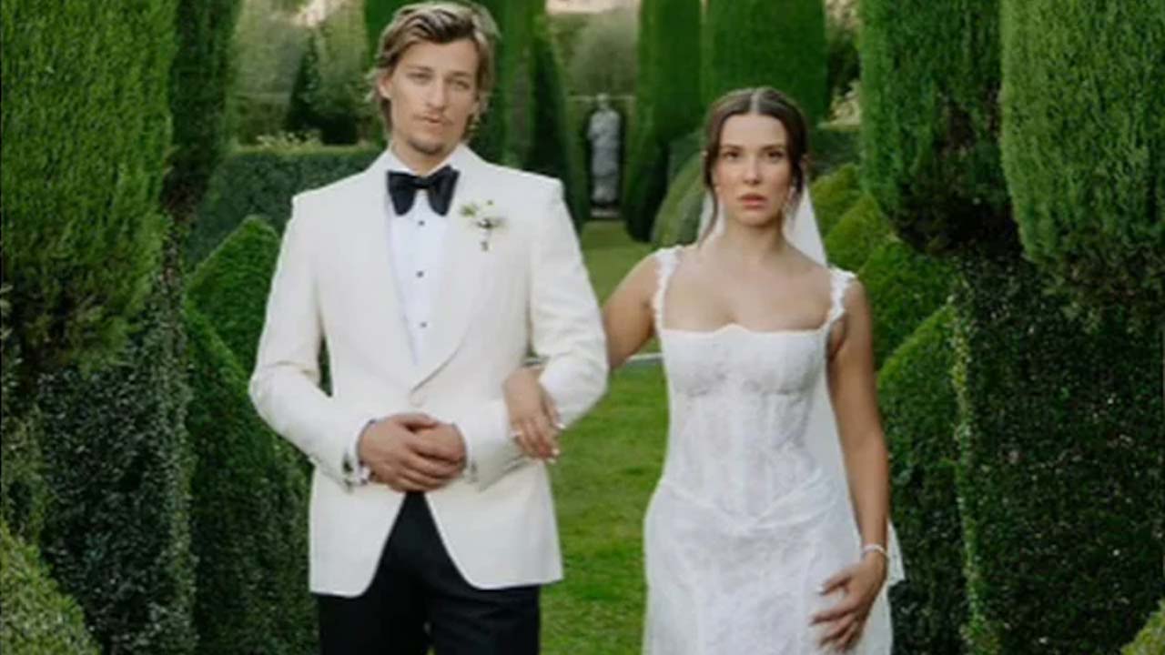 Millie Bobby Brown and Jake Bongiovi Wedding Photos Released