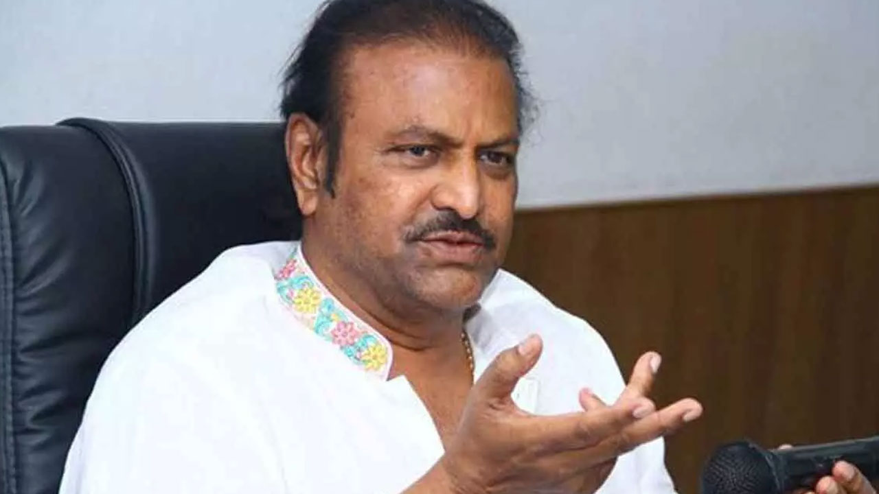 Mohan Babu's Apology To Journalist After Assault and Attempt To Murder Charge Mohan Babu's Apology To Journalist After Assault and Attempt To Murder Charge