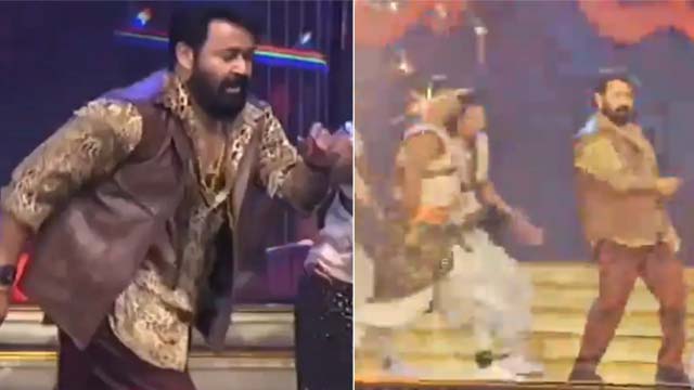 Mohan Lal Steps To Shahrukh Khan's Song Viral Video