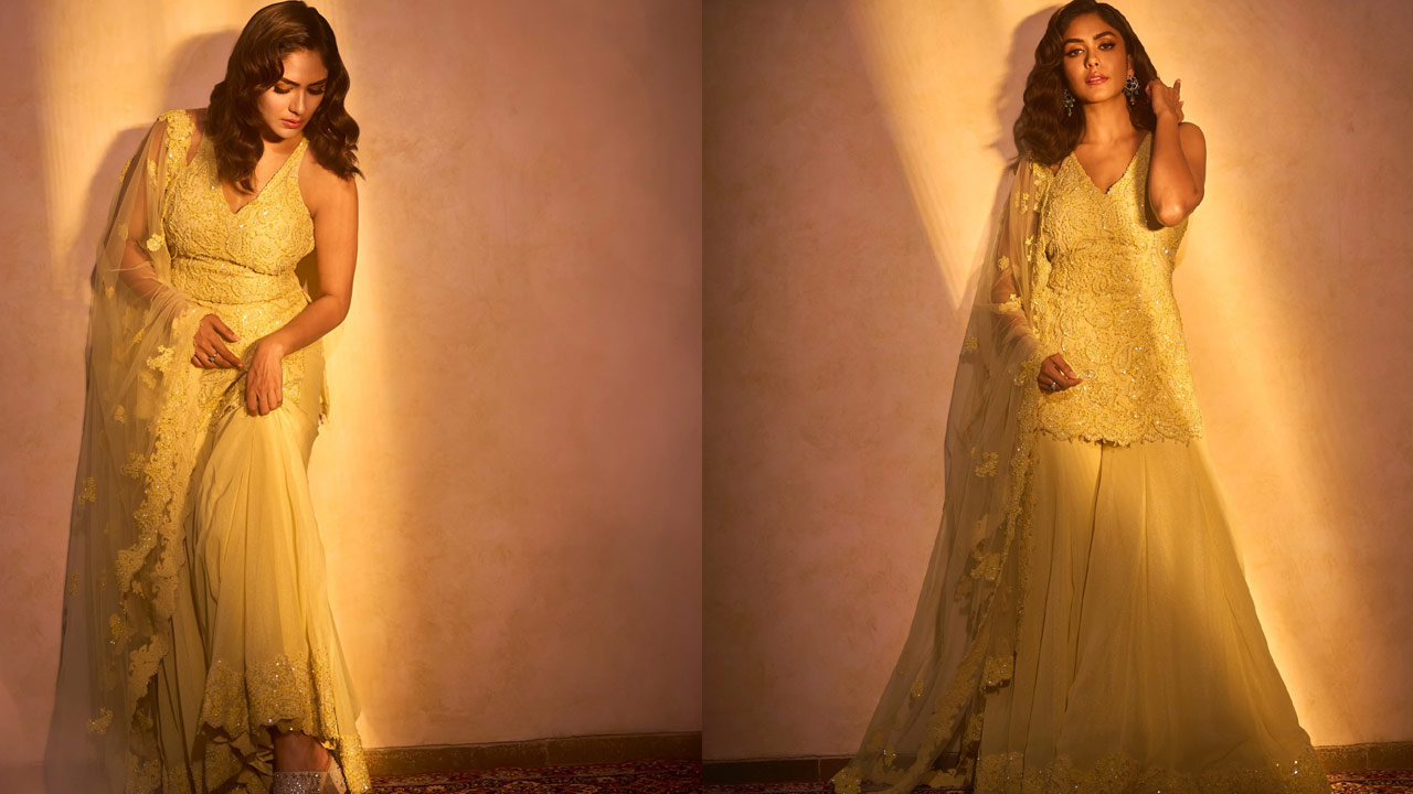 Diwali Special: Mrunal Thakur Shines Bright