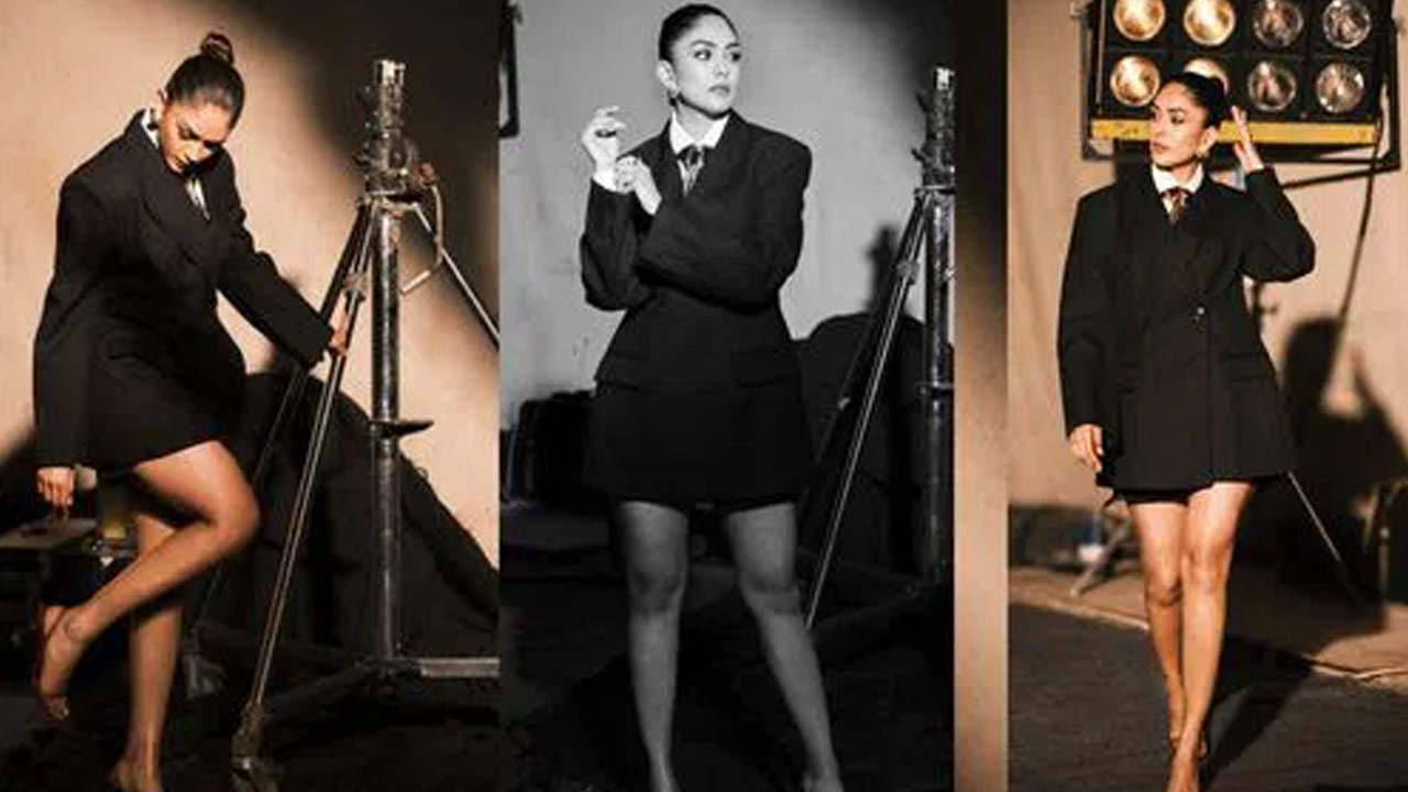 Mrunal Thakur Shines in Lady Boss Looks Mrunal Thakur Shines in Lady Boss Looks