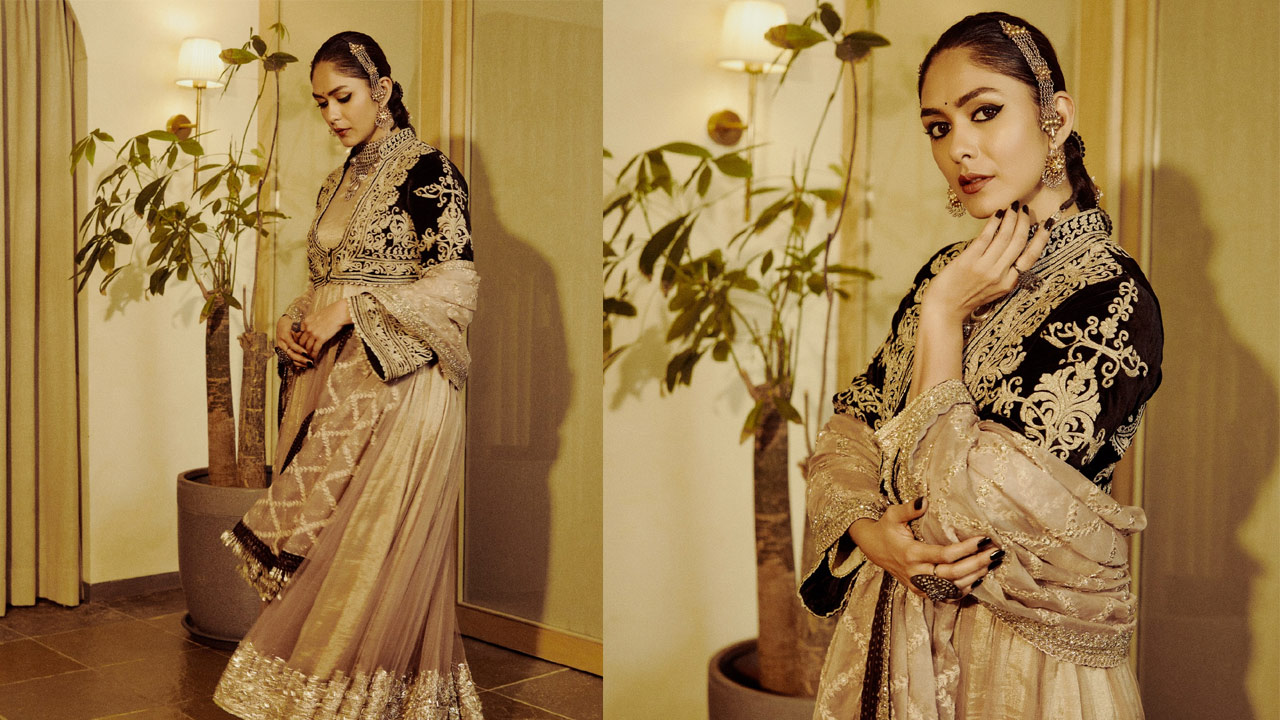 Mrunal Thakur Stuns in Wedding Look Photos Go Viral Mrunal Thakur Stuns in Wedding Look Photos Go Viral