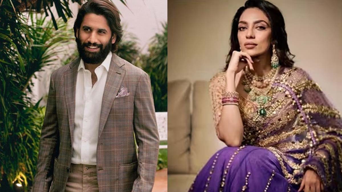 Naga Chaitanya and Sobhita Dhulipalla Get Engaged in Private Ceremony Naga Chaitanya and Sobhita Dhulipalla Get Engaged in Private Ceremony