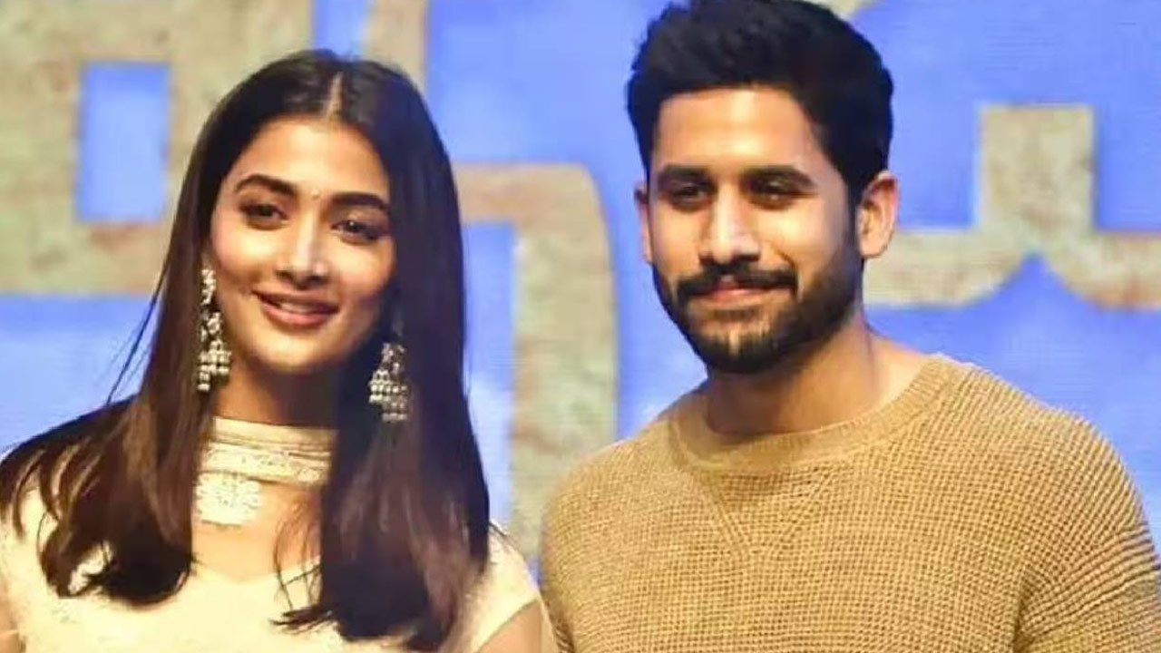 Naga Chaitanya and Pooja Hegde's Exciting New Suspense Thriller on the Horizon Naga Chaitanya and Pooja Hegde's Exciting New Suspense Thriller on the Horizon