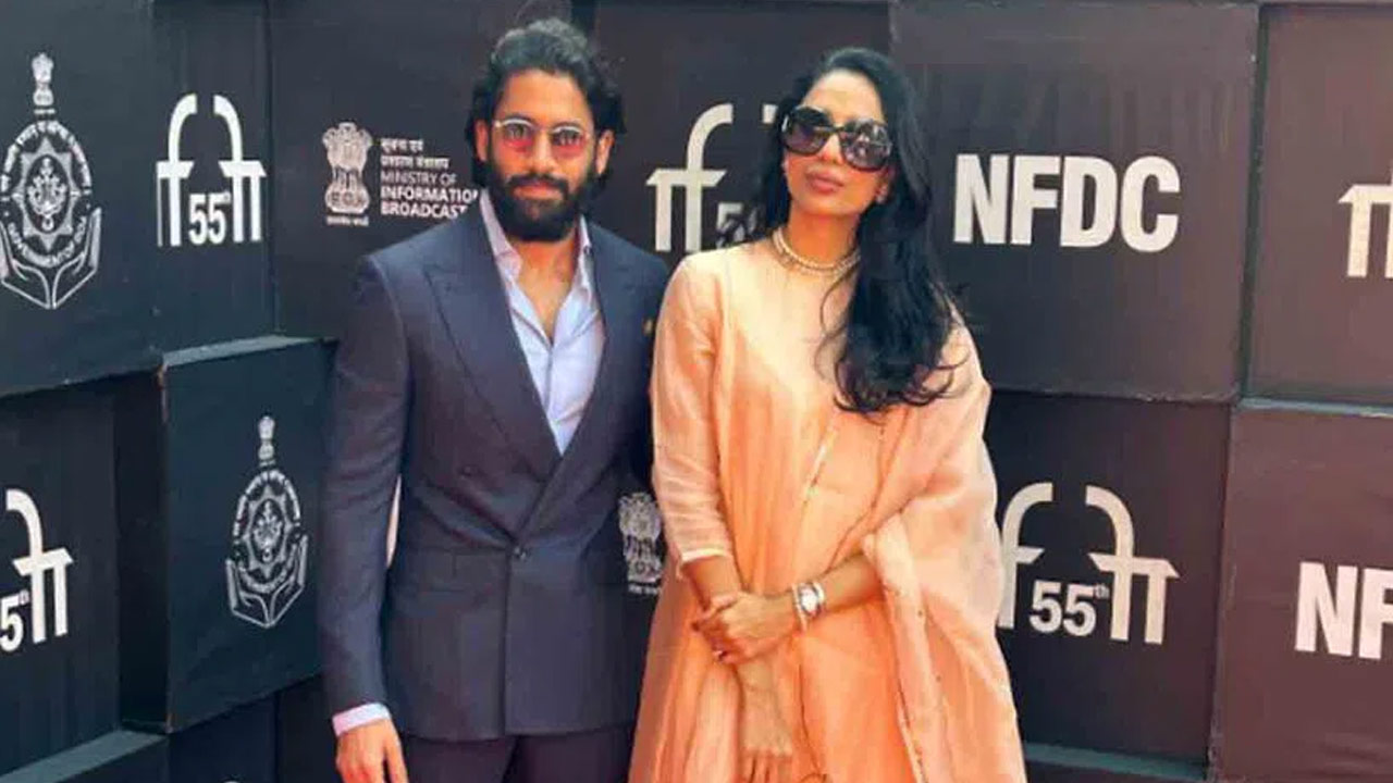 Naga Chaitanya and Sobhita Shine at IFI Event Photos Go Viral