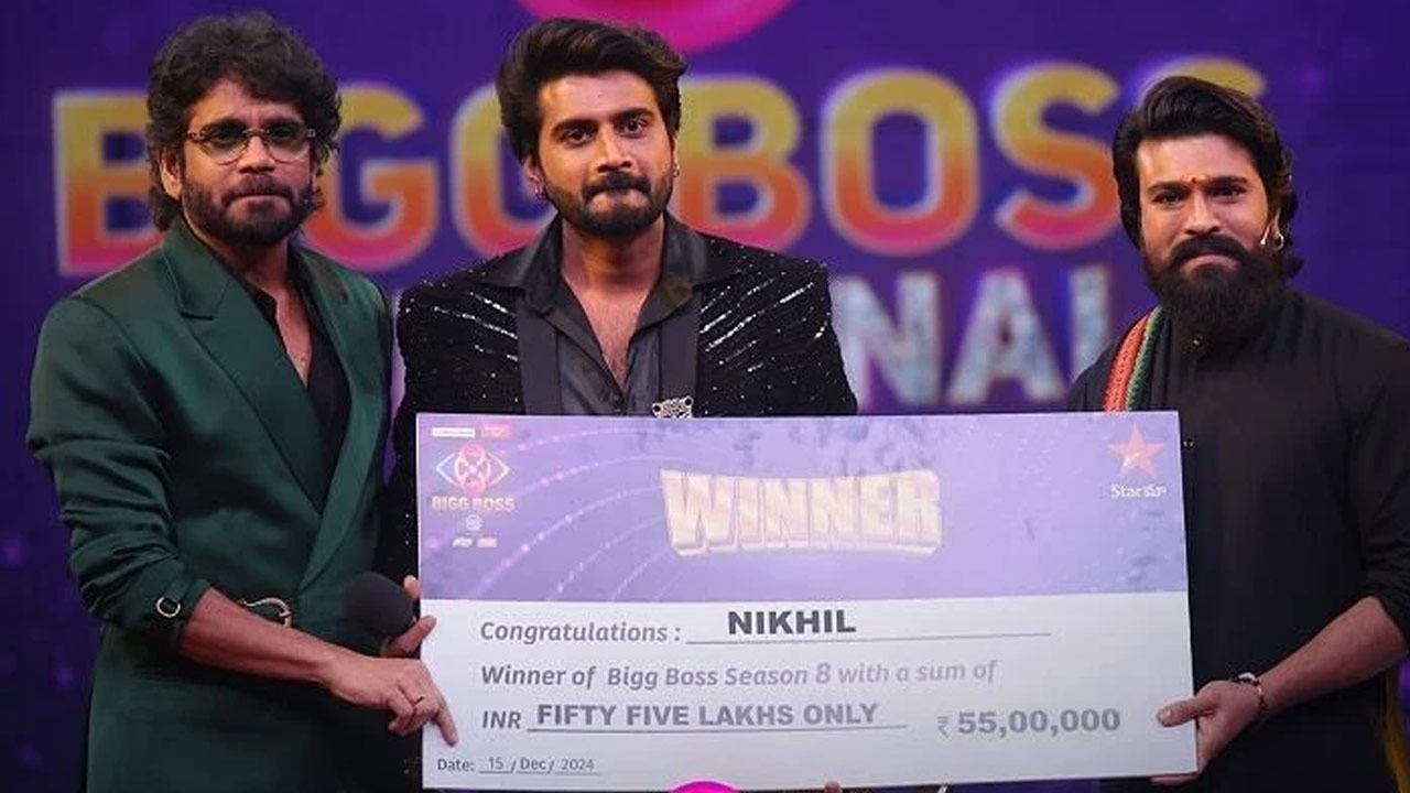 Nikhil Wins Big in Bigg Boss Season 8: â‚¹88 Lakh Prize, Car, and More