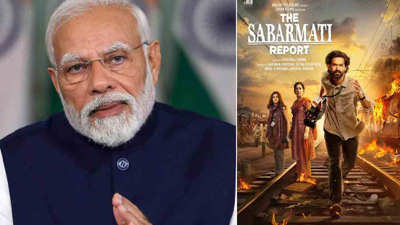 PM Modi Attends Special Screening of The Sabarmati Report at Parliament PM Modi Attends Special Screening of The Sabarmati Report at Parliament