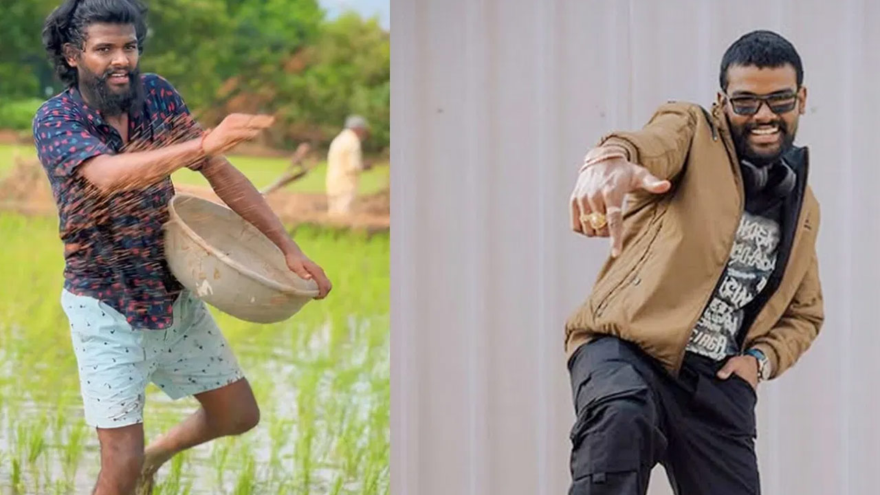 Pallavi Prashanth Transforms from Farmer's Son to Royal Look Photos Go Viral Pallavi Prashanth Transforms from Farmer's Son to Royal Look Photos Go Viral