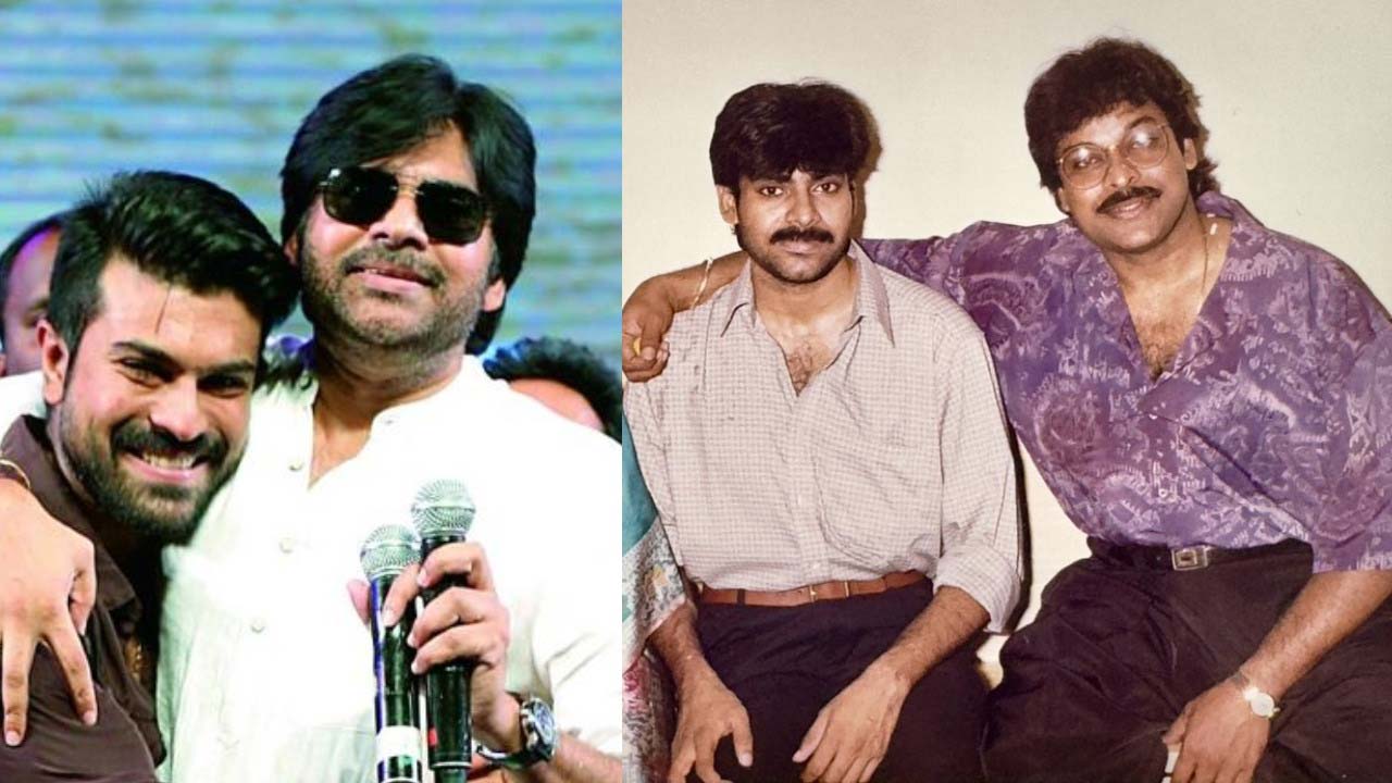 Chiranjeevi And Ram Charan Special Birthday Wishes To Power Star Pawan Kalyan