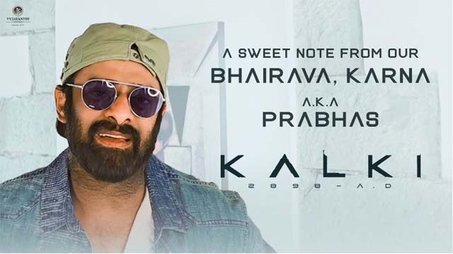 Prabhas Expresses Gratitude for Kalki 2898 AD Success Prabhas Expresses Gratitude for Kalki 2898 AD Success
