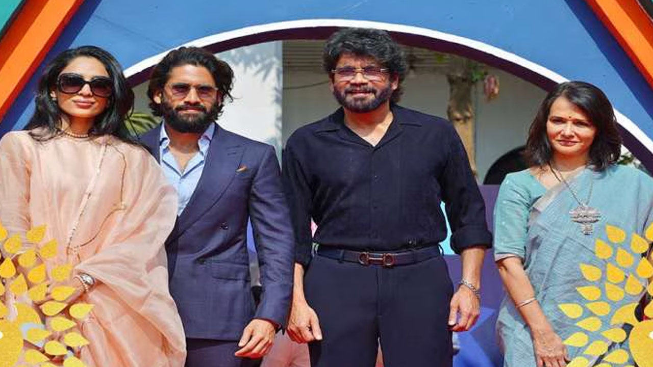 Naga Chaitanya and Sobhita Dhulipala's Pre Wedding Moments Go Viral at IFFI 2024 Naga Chaitanya and Sobhita Dhulipala's Pre Wedding Moments Go Viral at IFFI 2024