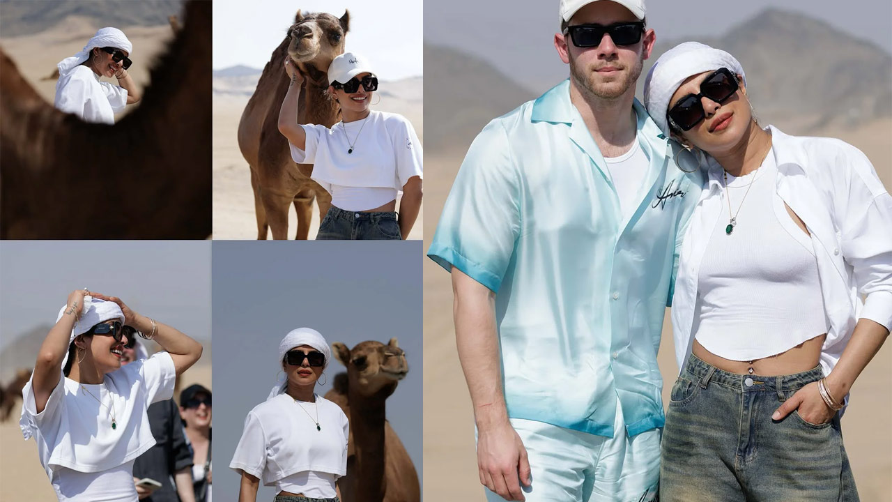 Priyanka Chopra Enjoying Vacation with Husband in Saudi Arabia's Deserts, Photos Go Viral