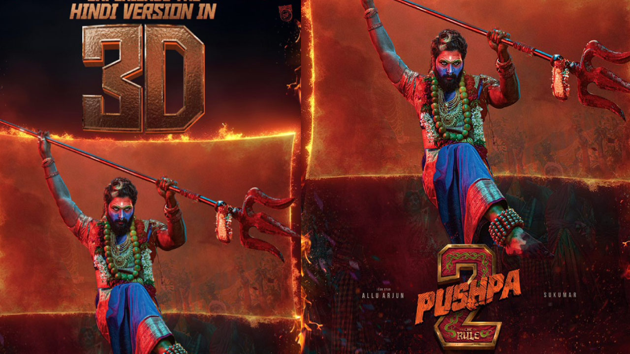 Pushpa 2: Allu Arjun's Blockbuster Hits New Heights with 3D Release