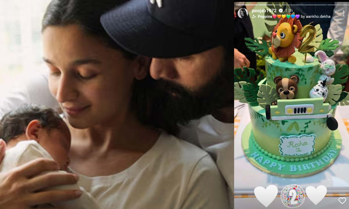 Alia Bhatt and Ranbir Kapoor Celebrate Raha's Jungle-Themed Second Birthday