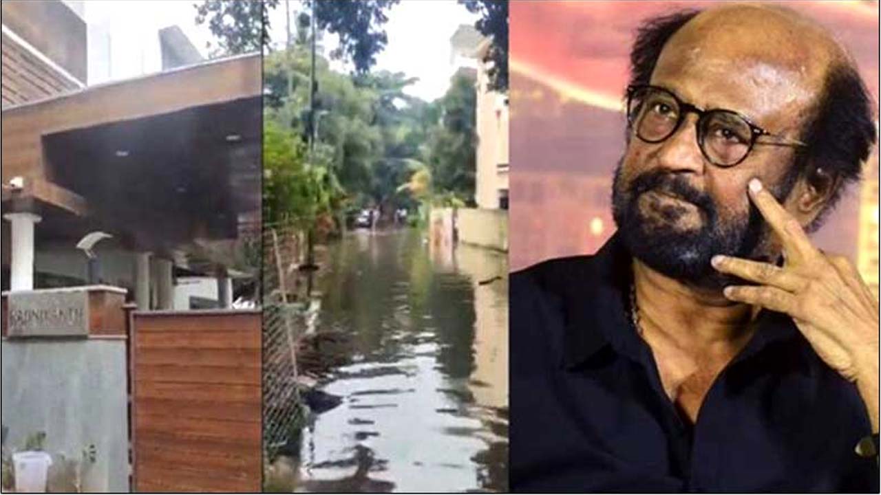 Rajinikanth's House Flooded Due to Heavy Chennai Rains