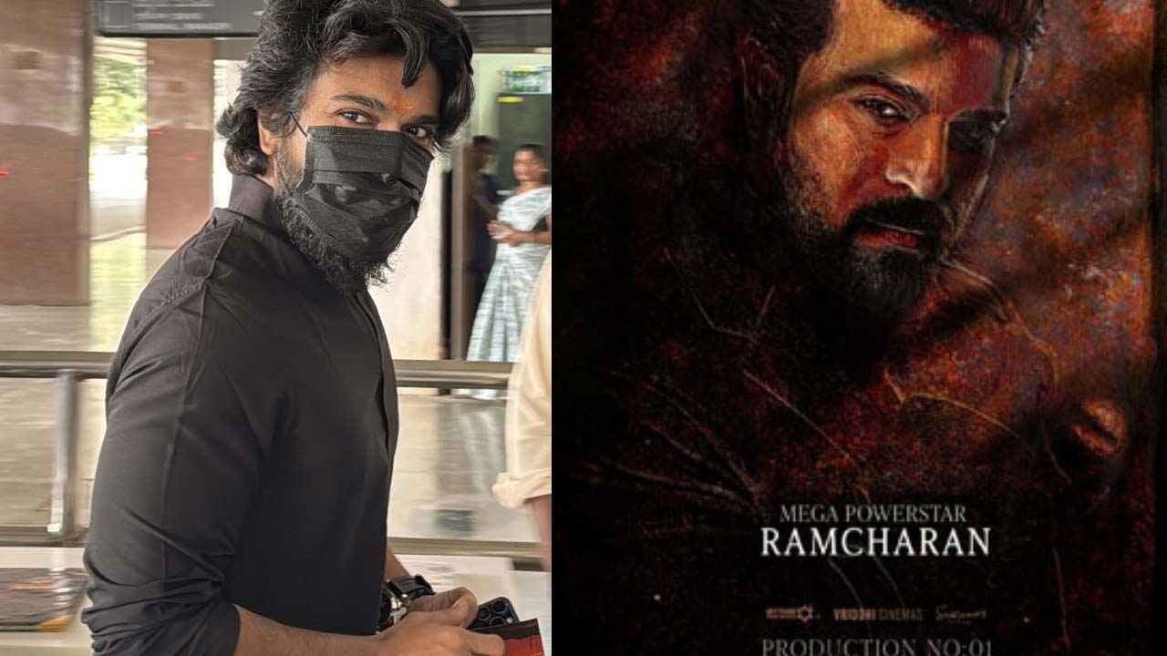 Ram Charan's RC16 Shoot Starts In Mysore Airport Visuals Go Viral