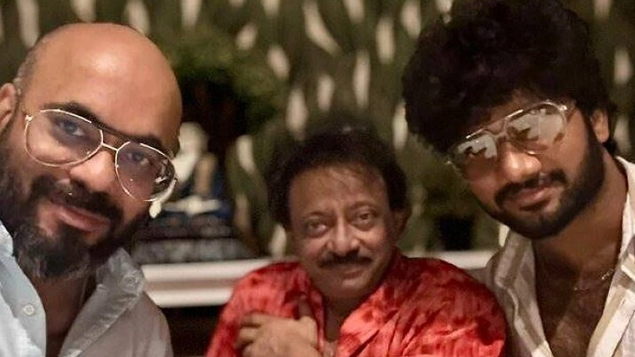 Ram Gopal Varma Joins Prashanth and Suparn Varma for a Fun Photo at Party