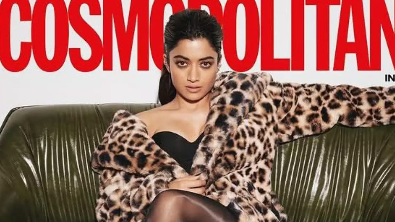 Rashmika Mandanna Stuns as 'The Rebel Queen' on Cosmopolitan Cover