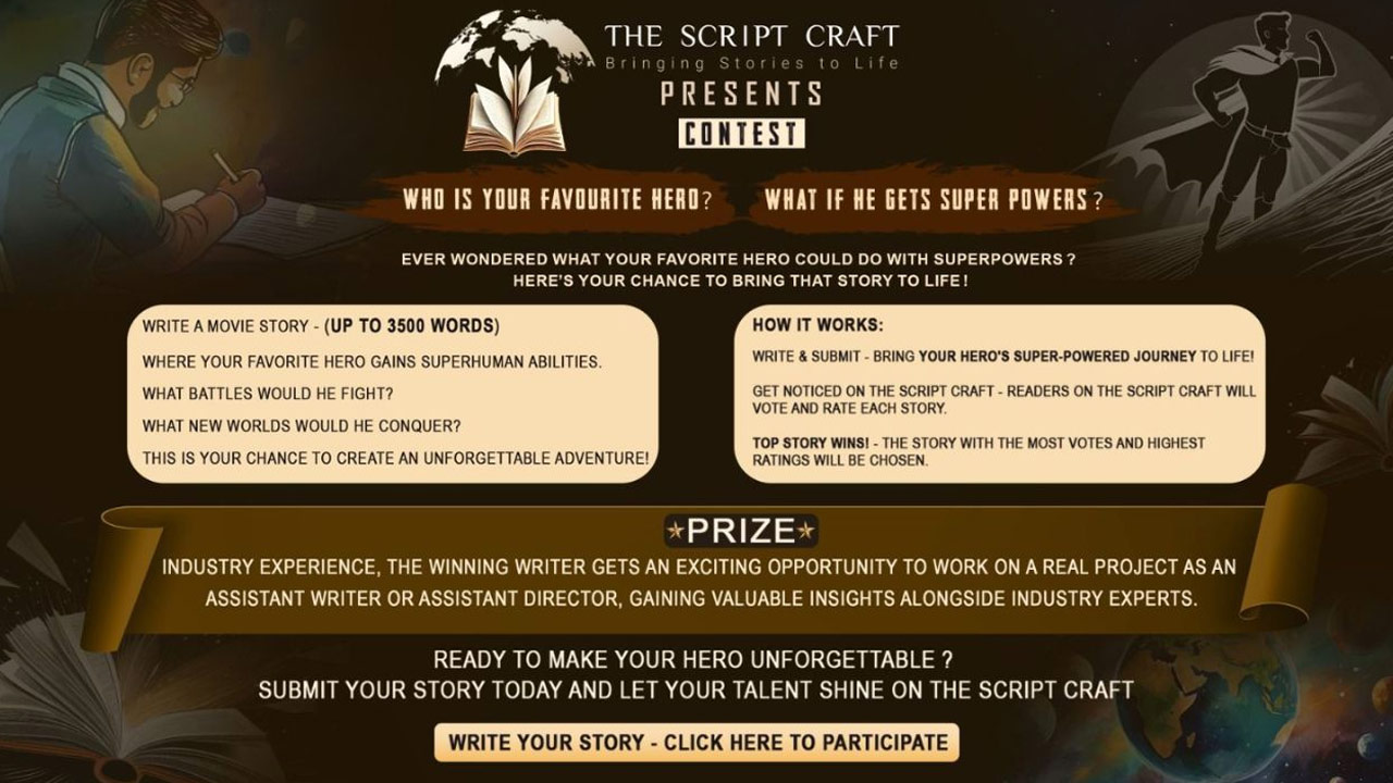 Prabhas Launches 'The Script Craft' Website to Empower Talented Writers