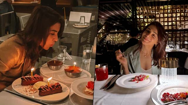 Samantha Ruth Prabhu Shares Her Birthday Photos On Social Media